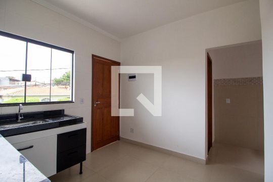Cozinha de kitnet/studio para alugar com 1 quarto, 29m² em Vila Fiori, Sorocaba