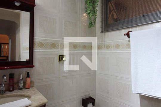 Banheiro Social de apartamento à venda com 2 quartos, 72m² em Vila Jordanopolis, São Bernardo do Campo