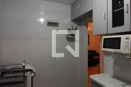Cozinha de apartamento à venda com 2 quartos, 72m² em Vila Jordanopolis, São Bernardo do Campo