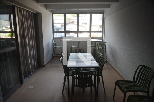 Área comum - Salão de festas de apartamento para alugar com 2 quartos, 58m² em Vila Sao Pedro, Santo André