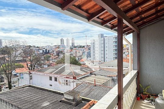 Varanda Cozinha de casa à venda com 3 quartos, 260m² em Vila Curuçá, Santo André