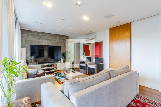 Sala de apartamento à venda com 4 quartos, 168m² em Sumarezinho, São Paulo