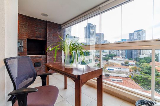 Varanda de apartamento à venda com 4 quartos, 168m² em Sumarezinho, São Paulo