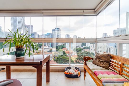Varanda de apartamento à venda com 4 quartos, 168m² em Sumarezinho, São Paulo