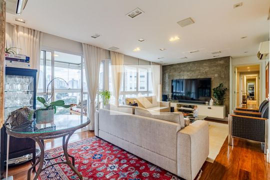 Sala de apartamento à venda com 4 quartos, 168m² em Sumarezinho, São Paulo