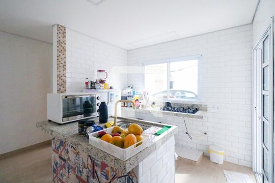 Cozinha de casa à venda com 2 quartos, 100m² em Osvaldo Cruz, São Caetano do Sul