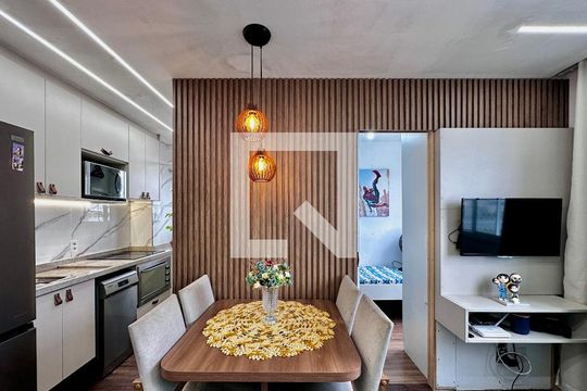 Sala de apartamento à venda com 2 quartos, 34m² em Santo Amaro, São Paulo