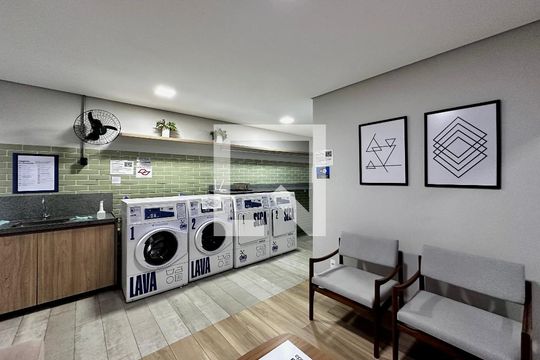 Lavanderia de apartamento à venda com 2 quartos, 34m² em Santo Amaro, São Paulo