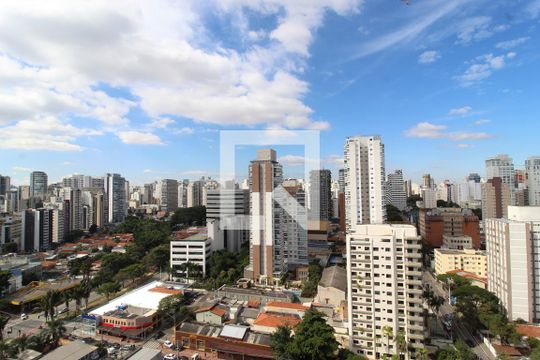Área Comum - Vista Rooftop de kitnet/studio para alugar com 1 quarto, 26m² em Vila Olímpia, São Paulo