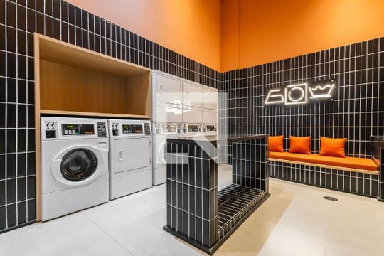 Lavanderia de kitnet/studio à venda com 1 quarto, 27m² em Pinheiros, São Paulo