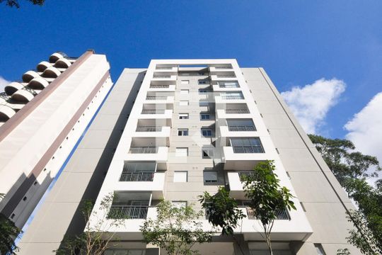Fachada de apartamento para alugar com 1 quarto, 38m² em Vila Andrade, São Paulo