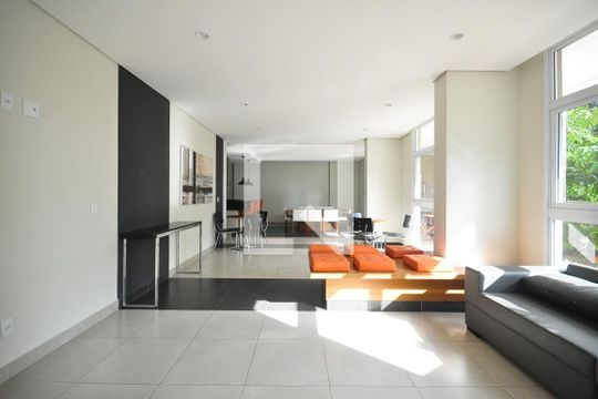 Área comum - Salão de festas de apartamento para alugar com 1 quarto, 38m² em Vila Andrade, São Paulo