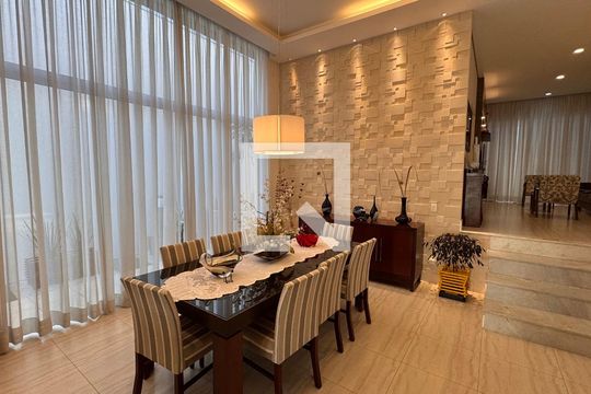 Sala de Jantar de casa de condomínio à venda com 3 quartos, 207m² em Swiss Park, Campinas