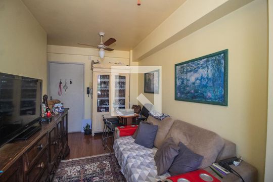Sala de apartamento à venda com 1 quarto, 40m² em Cidade Baixa, Porto Alegre