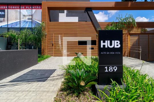 Fachada de kitnet/studio para alugar com 1 quarto, 24m² em Santo Amaro, São Paulo