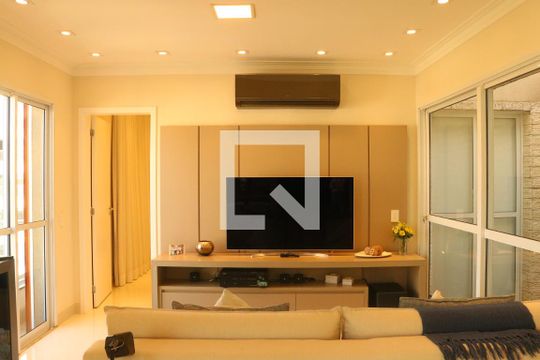 Hall de apartamento à venda com 4 quartos, 255m² em Vila Anastácio, São Paulo