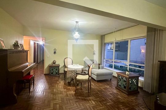Sala de apartamento à venda com 4 quartos, 190m² em Anchieta, Belo Horizonte