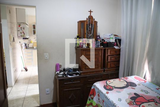 Quarto 2 de apartamento à venda com 2 quartos, 46m² em Santa Cruz Industrial, Contagem