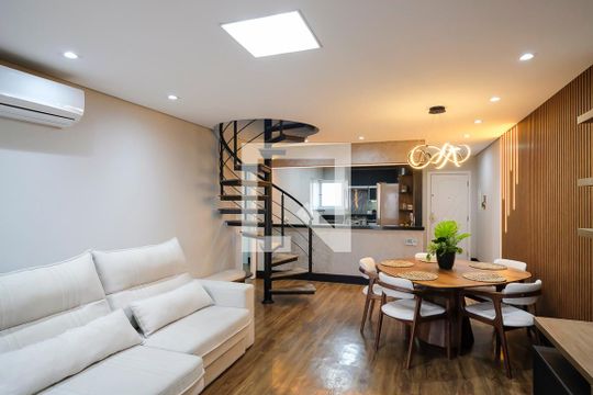 Sala de apartamento para alugar com 3 quartos, 307m² em Vila Caminho do Mar, São Bernardo do Campo