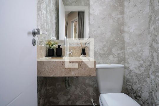 Lavabo de apartamento para alugar com 3 quartos, 307m² em Vila Caminho do Mar, São Bernardo do Campo