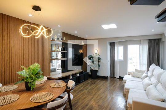 Sala de apartamento à venda com 3 quartos, 307m² em Vila Caminho do Mar, São Bernardo do Campo