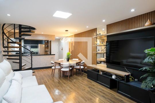 Sala de apartamento para alugar com 3 quartos, 307m² em Vila Caminho do Mar, São Bernardo do Campo