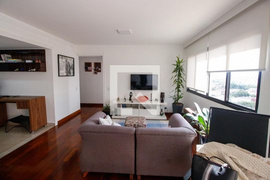 Sala de apartamento para alugar com 2 quartos, 90m² em Jardim Monte Kemel, São Paulo