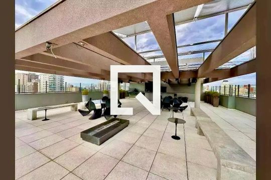Área comum - Churrasqueira de apartamento para alugar com 0 quarto, 36m² em Campo Belo, São Paulo