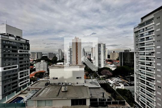 Vista do Studio de apartamento para alugar com 0 quarto, 36m² em Campo Belo, São Paulo