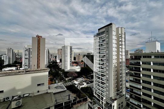 Vista do Studio de apartamento para alugar com 0 quarto, 36m² em Campo Belo, São Paulo