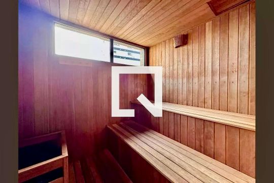 Área comum - Sauna de apartamento para alugar com 0 quarto, 36m² em Campo Belo, São Paulo