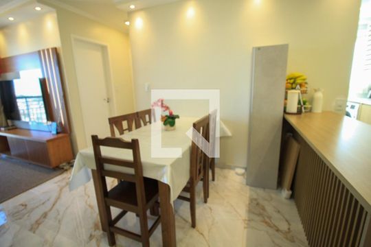 Sala de apartamento à venda com 2 quartos, 55m² em Quarta Parada, São Paulo
