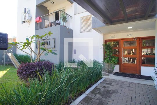 Entrada de apartamento à venda com 2 quartos, 51m² em Ideal, Novo Hamburgo