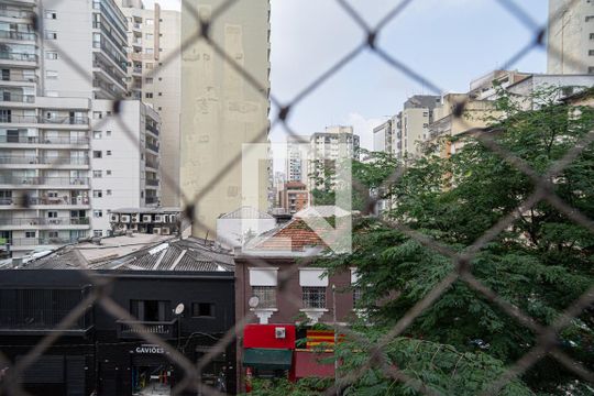 Vista do Quarto 2 de apartamento para alugar com 2 quartos, 55m² em Consolação, São Paulo