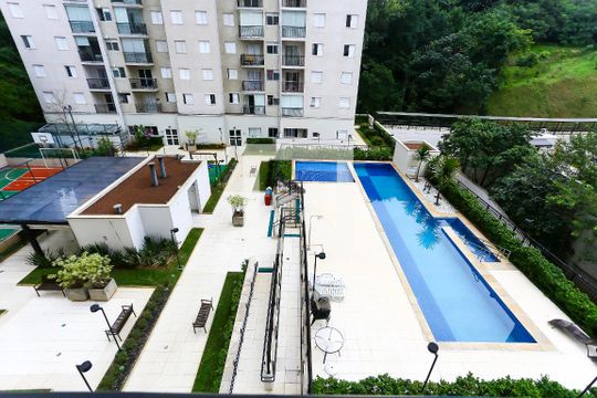 Vista da Varanda  de apartamento para alugar com 2 quartos, 63m² em Jardim Monte Kemel, São Paulo