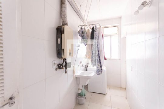 Área de Serviço de apartamento à venda com 3 quartos, 130m² em Grajaú, Rio de Janeiro