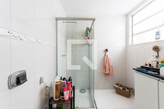 Banheiro Suíte de apartamento à venda com 3 quartos, 130m² em Grajaú, Rio de Janeiro