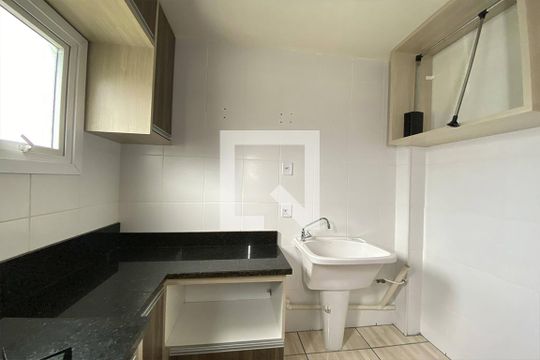 Cozinha de apartamento à venda com 2 quartos, 58m² em São João Batista, São Leopoldo