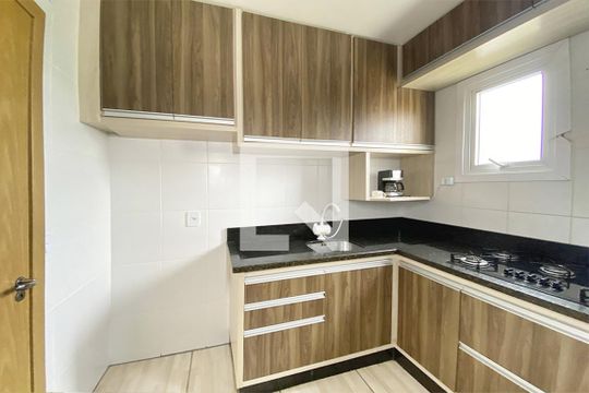 Cozinha de apartamento à venda com 2 quartos, 58m² em São João Batista, São Leopoldo