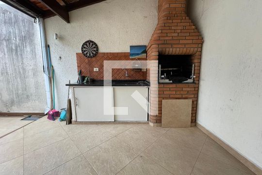 Churrasqueira de casa de condomínio à venda com 4 quartos, 220m² em Jardim Monte Alegre, São Paulo