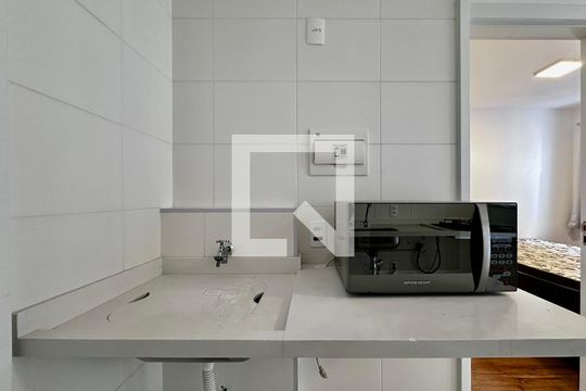 Área de Serviço de apartamento à venda com 1 quarto, 27m² em Jardim Caravelas, São Paulo