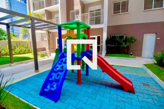 Área comum - Playground de apartamento à venda com 1 quarto, 27m² em Jardim Caravelas, São Paulo