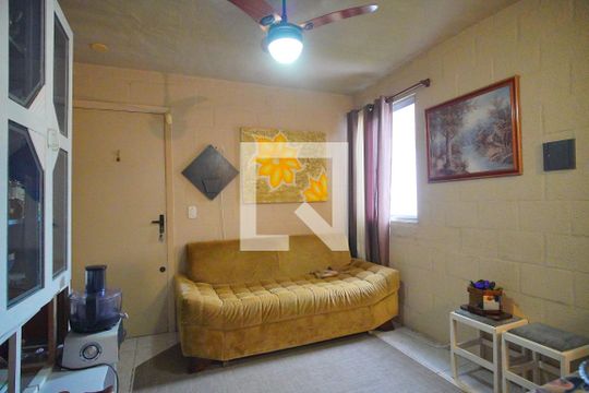 Sala de apartamento à venda com 2 quartos, 36m² em Canudos, Novo Hamburgo