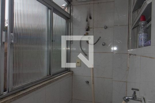 Área de Serviço de apartamento à venda com 2 quartos, 68m² em Cristal, Porto Alegre