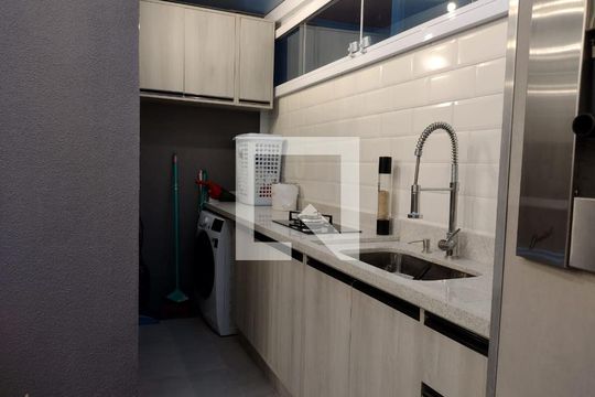 Área Gourmet de apartamento à venda com 2 quartos, 70m² em Estância Velha, Canoas