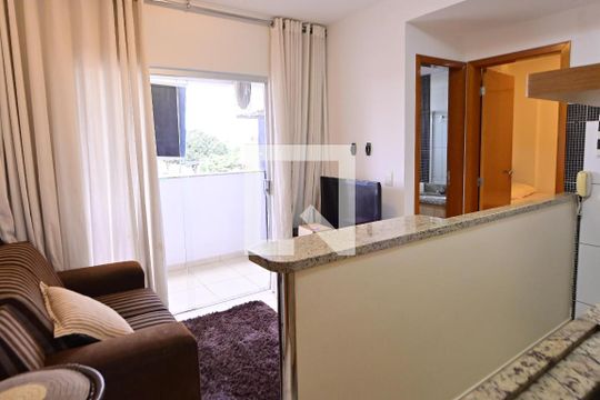 Sala de apartamento para alugar com 1 quarto, 30m² em Setor Leste Universitário, Goiânia