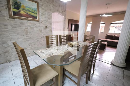 Sala de Jantar de casa à venda com 3 quartos, 250m² em Jardim Ipanema, Santo André