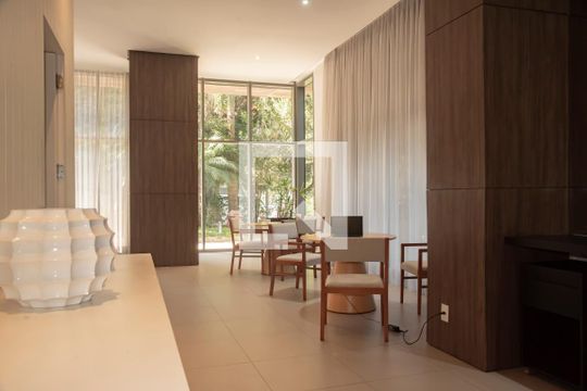 Área comum - Salão de festas de apartamento para alugar com 2 quartos, 68m² em Mirandópolis, São Paulo