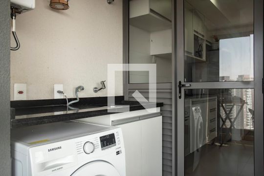 Área de Serviço de apartamento para alugar com 2 quartos, 68m² em Mirandópolis, São Paulo