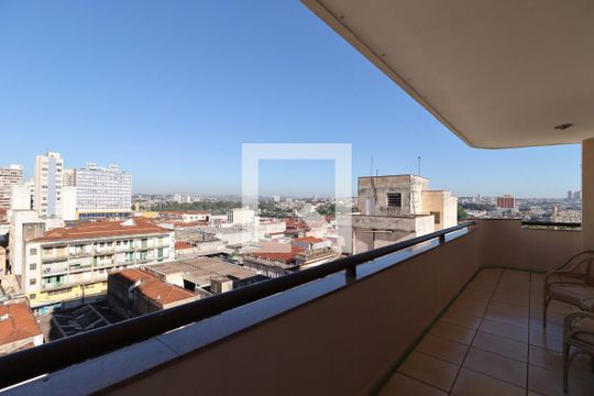 Sacada de apartamento para alugar com 2 quartos, 107m² em Centro, Ribeirão Preto